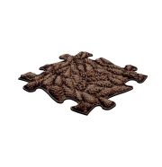 Muffik ortopédiai puzzle - kemény erdei tobozok, barna, 1 db