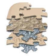 Muffik ortopédiai puzzle szőnyeg - Spa készlet, 12 db