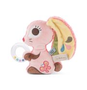 My First NICI Wombitombi plüss csörgő, Hopsali nyuszi 18 cm