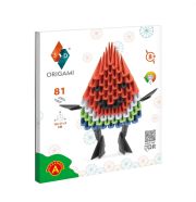 Origami 3D Görögdinnye papírhajtogatós építőjáték