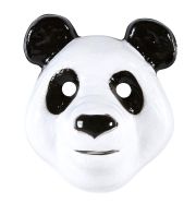 Panda maszk, műanyag