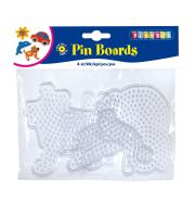 Playbox Forma kis méret, 4 db, átlátszó