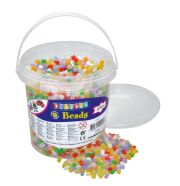 Playbox Vödör vasalható gyöngyökkel, 5000 db, gyöngyház mix