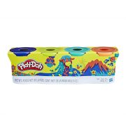Play-Doh 4 db-os gyurma készlet - vad színek