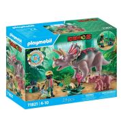 PLAYMOBIL® 71821 Triceratopsz család