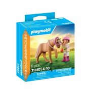 PLAYMOBIL® 71887 Lány pónival