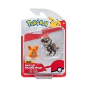 Pokémon mini figura csomag - Tyrunt & Pawmi 5 cm