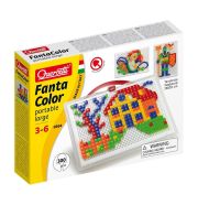 Quercetti FantaColor pötyi 300 db, szögletes