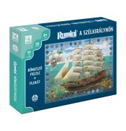 Rumini a Szélkirálynőn böngésző puzzle 180 db, plakáttal