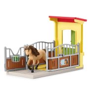 Schleich 42609 Istállóállás Izlandi póni ménnel