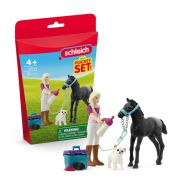 Schleich 42755 Pocket Set - Horse Club Gondozás szett Appaloosa csikóval