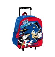 Sonic gyerek gurulós bőrönd