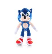 Sonic plüss figura, 28 cm, lógó