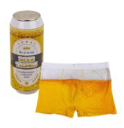 Sörös férfi boxer sörös dobozban, M méret