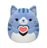 Squishmallows - Carizma, a sötétkék cirmos cica sushival 20 cm