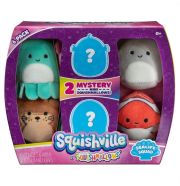 Squishville Sealife mini plüssök, 6 darabos szett