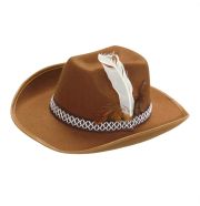 Tollas cowboy kalap filcből, egyméret