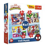 Trefl puzzle 4 az 1-ben - Póki és csodálatos barátai