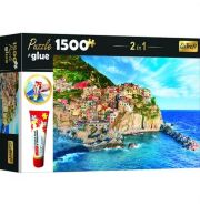 Trefl puzzle ragasztóval 1500 db - Tengerparti látkép