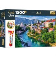 Trefl puzzle ragasztóval 1500 db - Városi látkép