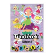 Tündérek kifestő - matricákkal