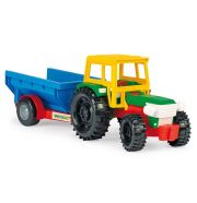 Wader Traktor Billenős pótkocsival 38 cm