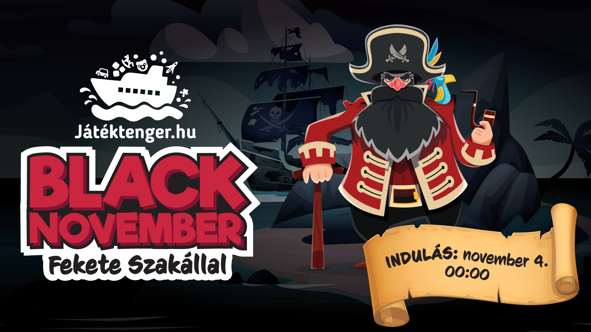 Black  November bomba árakkal a Játéktenger webáruházban