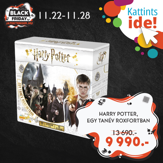 HARRY POTTER - EGY TANÉV ROXFORTBAN TÁRSASJÁTÉK