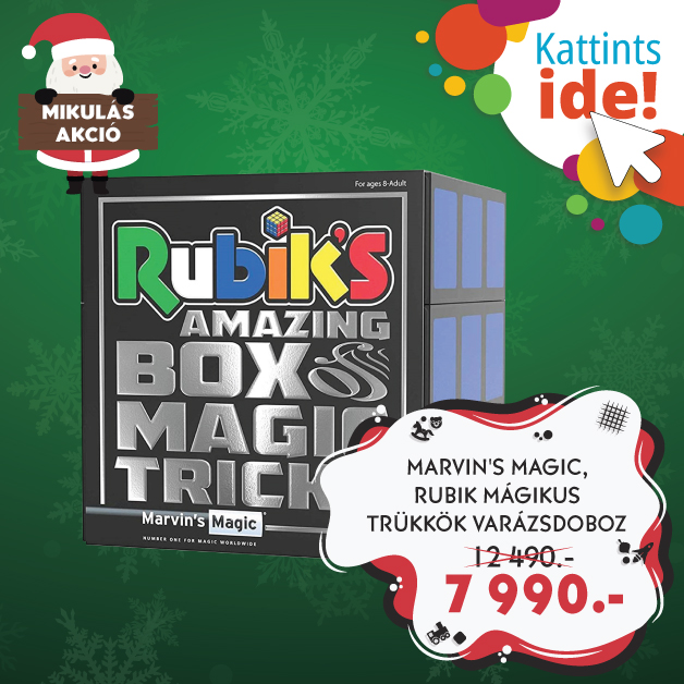 MARVIN'S MAGIC RUBIK MÁGIKUS TRÜKKÖK VARÁZSDOBOZ